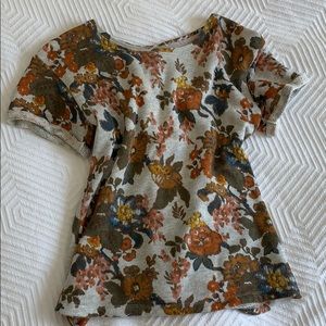 Cutest Floral Top